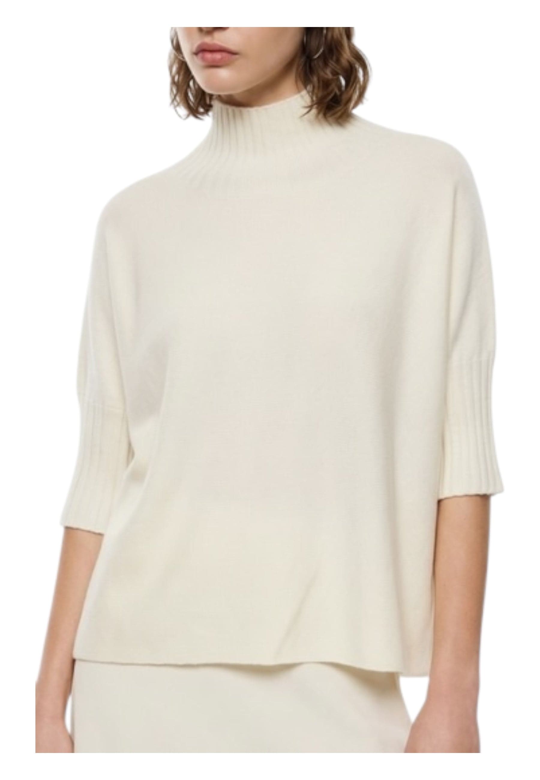 IMPERIAL Maglione turtleneck maniche a mezzo braccio Donna Imperial da donna in Maglioni Drestige - Casamassima, commercioVirtuoso.it
