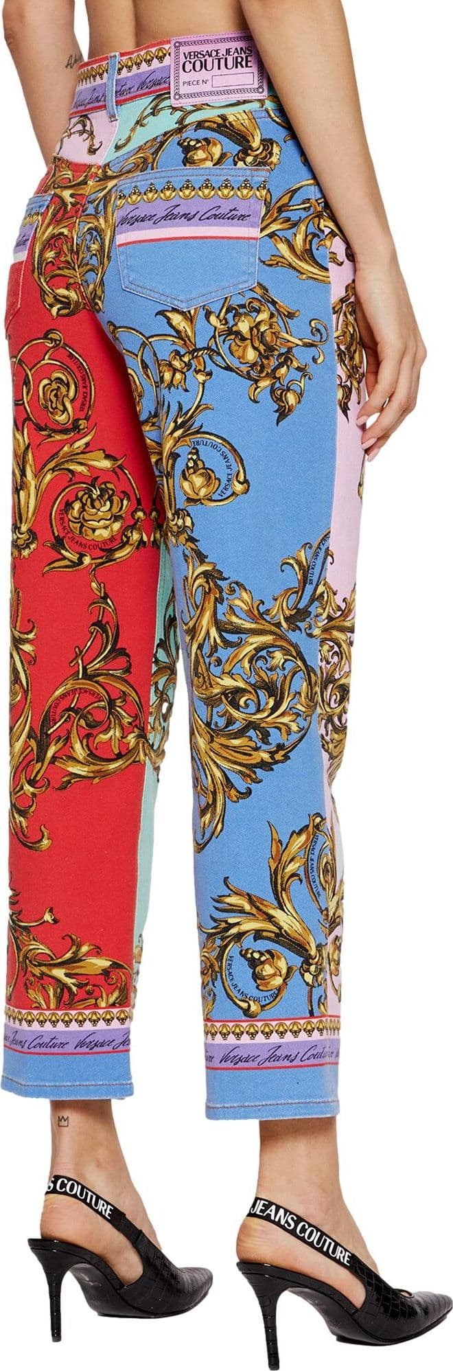 VERSACE JEANS COUTURE PANTALONE da donna in Jeans Drestige - Casamassima, commercioVirtuoso.it