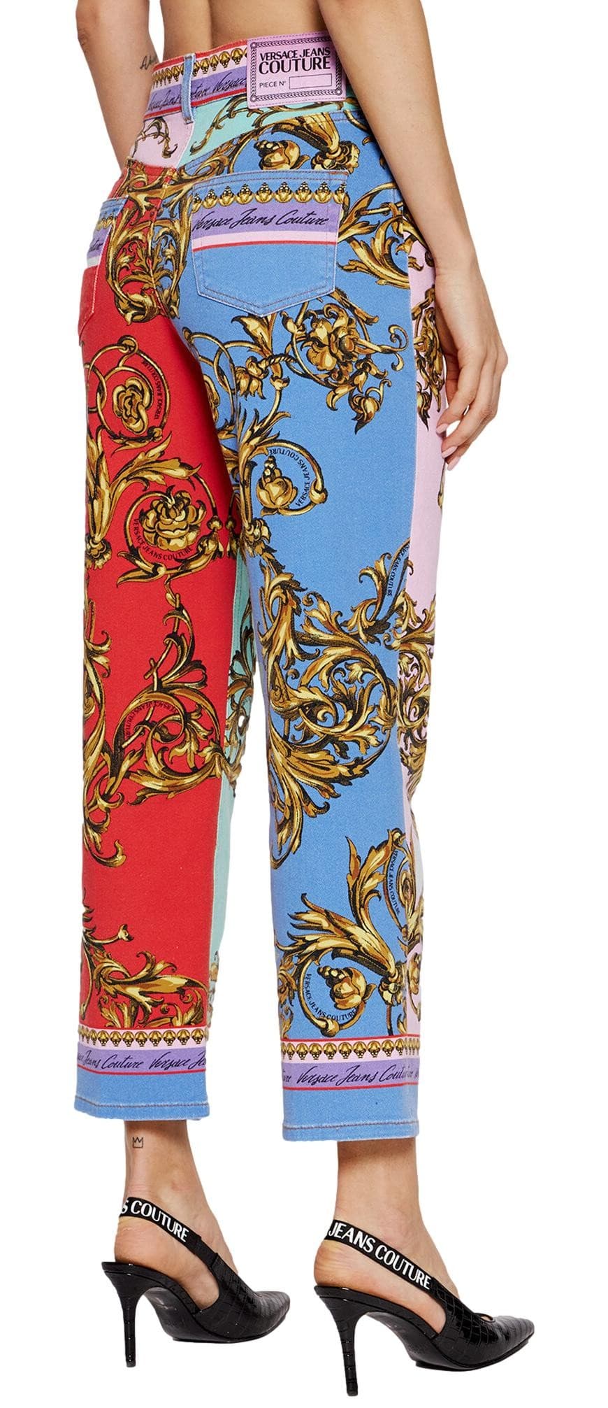 VERSACE JEANS COUTURE PANTALONE da donna in Jeans Drestige - Casamassima, commercioVirtuoso.it