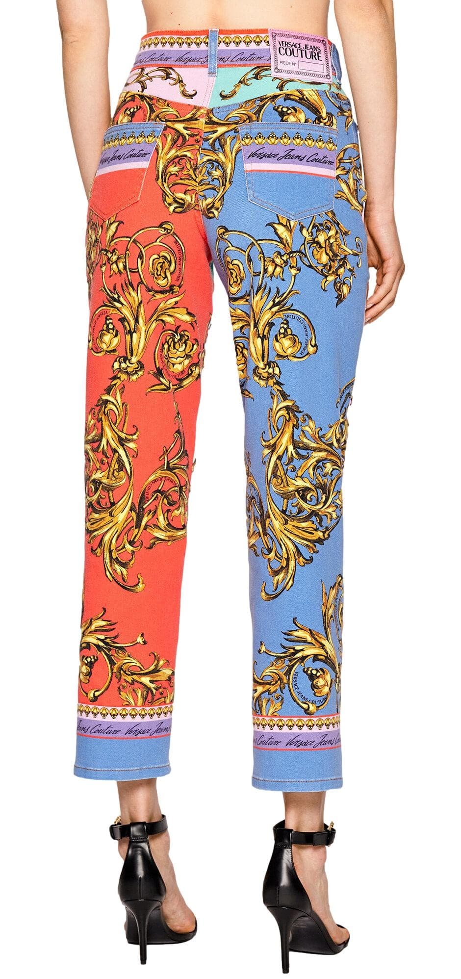 VERSACE JEANS COUTURE PANTALONE da donna in Jeans Drestige - Casamassima, commercioVirtuoso.it