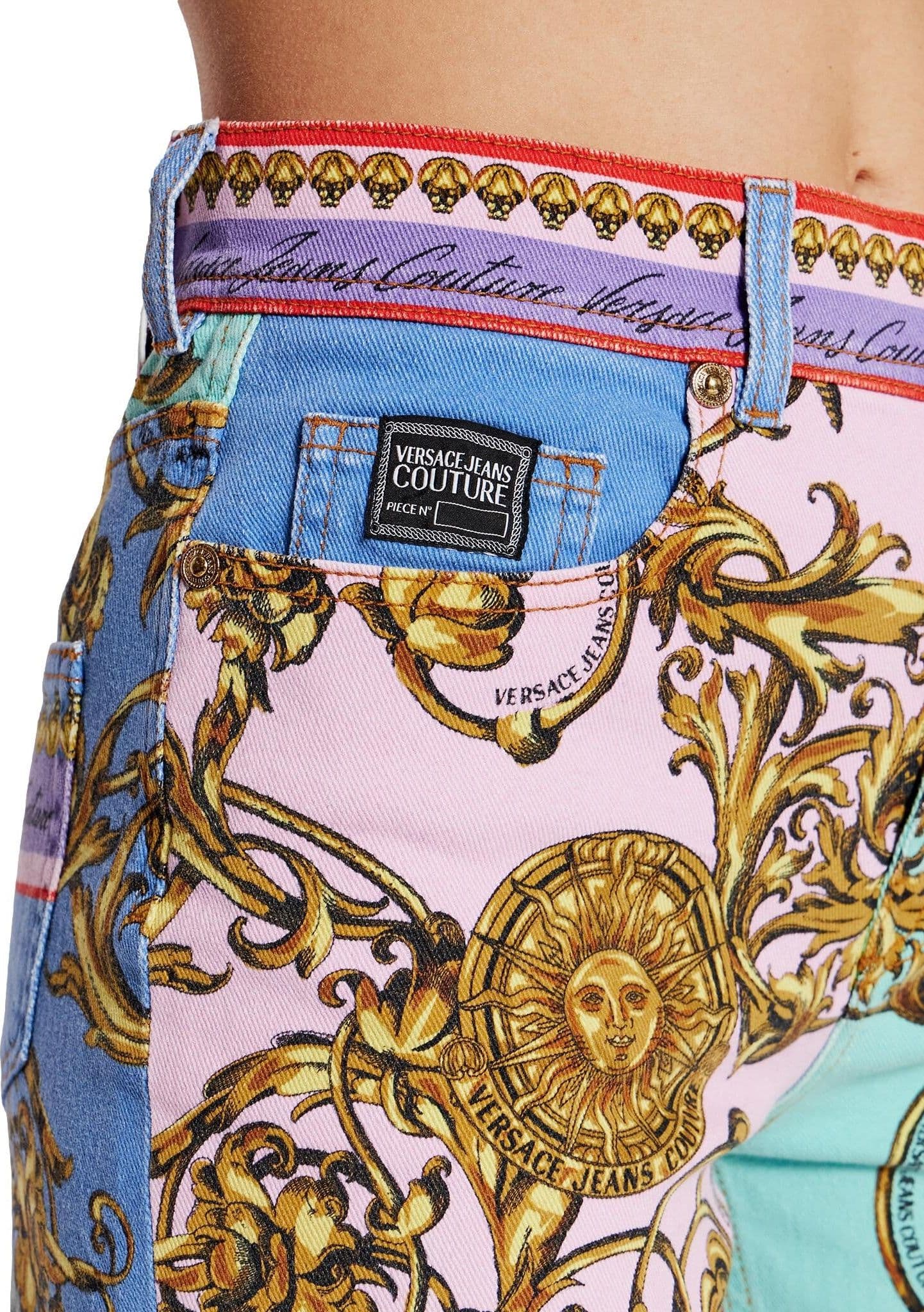 VERSACE JEANS COUTURE PANTALONE da donna in Jeans Drestige - Casamassima, commercioVirtuoso.it