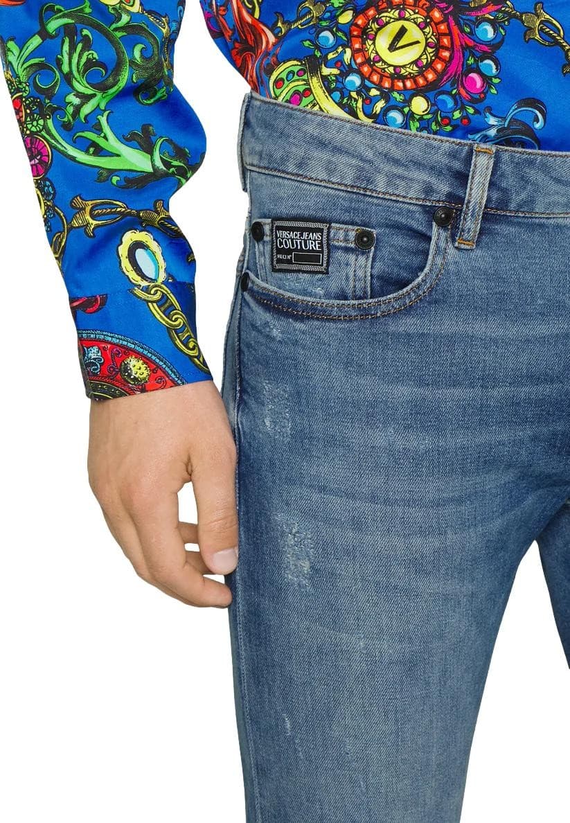 VERSACE JEANS COUTURE JEANS da uomo in Jeans Drestige - Casamassima, commercioVirtuoso.it