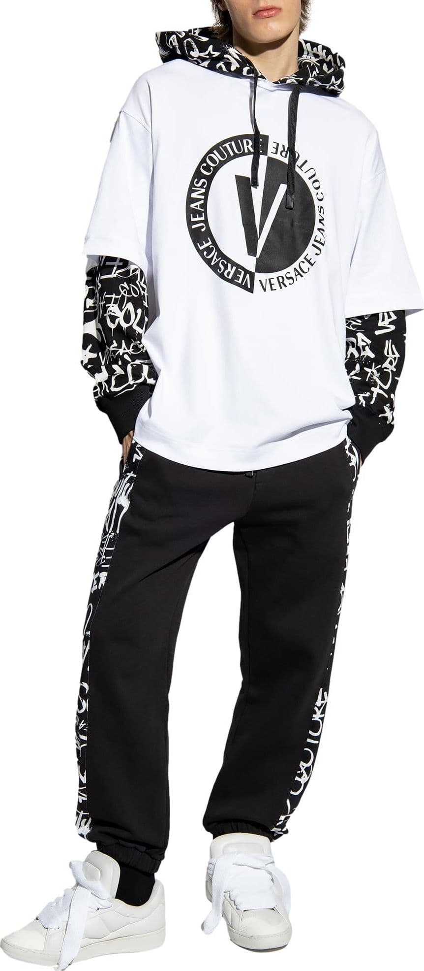 VERSACE JEANS COUTURE FELPA da uomo in Felpe con cappuccio Drestige - Casamassima, commercioVirtuoso.it