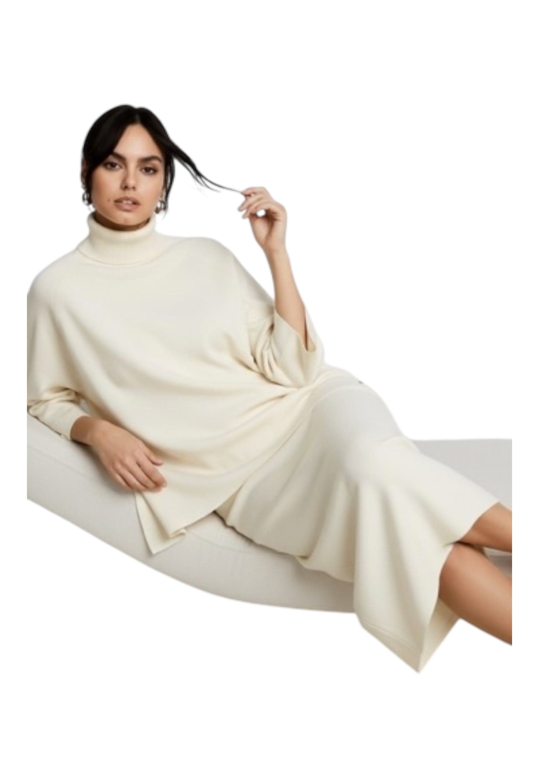PLEASE Maglione dolcevita fit morbido maniche lunghe Donna Please da donna in Maglioni Drestige - Casamassima, commercioVirtuoso.it