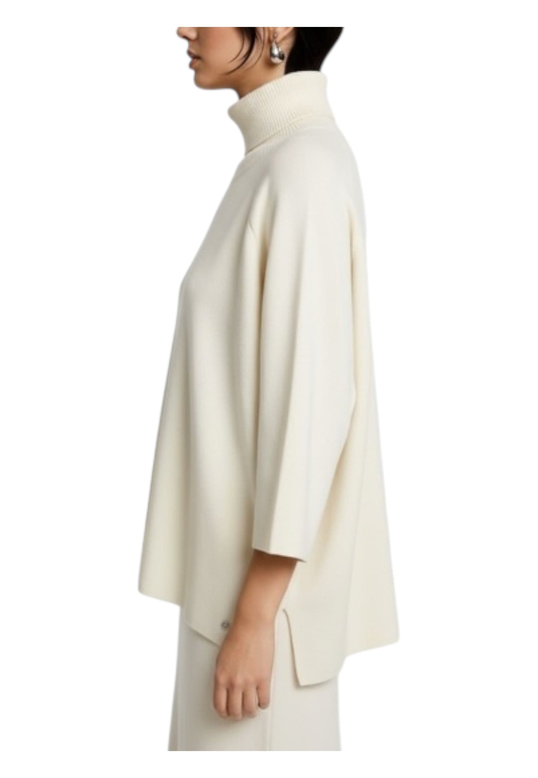PLEASE Maglione dolcevita fit morbido maniche lunghe Donna Please da donna in Maglioni Drestige - Casamassima, commercioVirtuoso.it