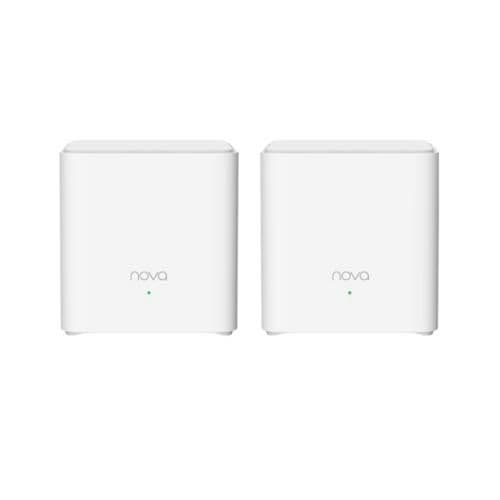 Router tenda nova ex3(2-pack) ax1500 dual band wireless wi-fi 6 sistema mesh copertura fino a 300m²