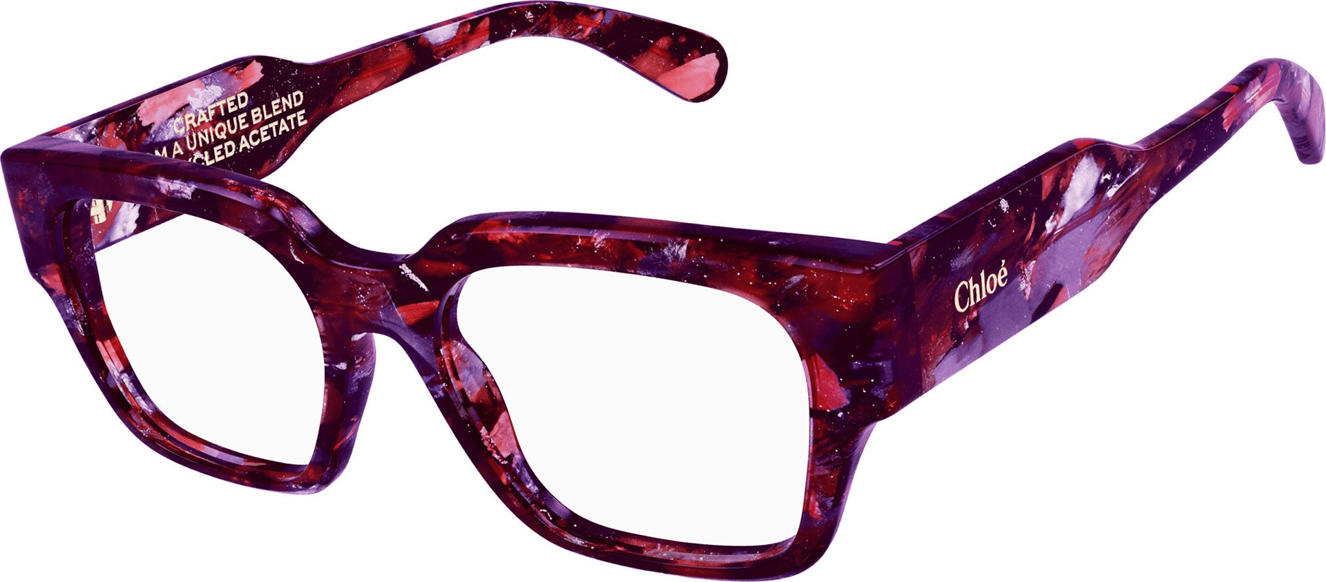 CHLOe Occhiali da vista Donna Chloe Ch-0150o-004 GARNET DAHLIA da donna in Occhiali da sole Drestige - Casamassima, commercioVirtuoso.it