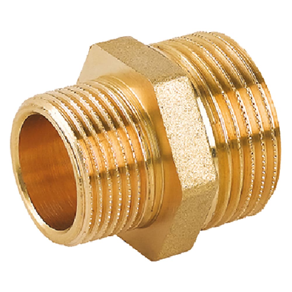 Raccordo Nipplo Ridotto ½ x ¾ (Maschio x Maschio) Icma Art 1211 5 Pezzi