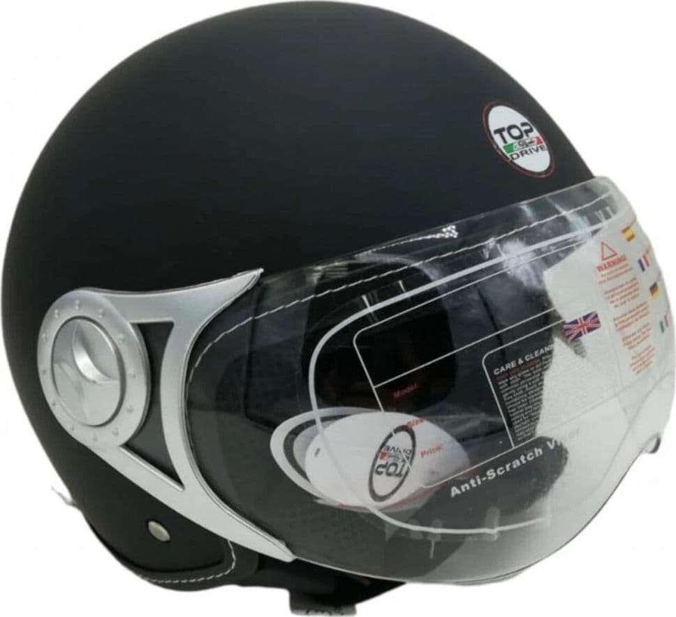 CASCO PER MOTO 'SIRIO MATT' nero - tg. L  - BricoGo