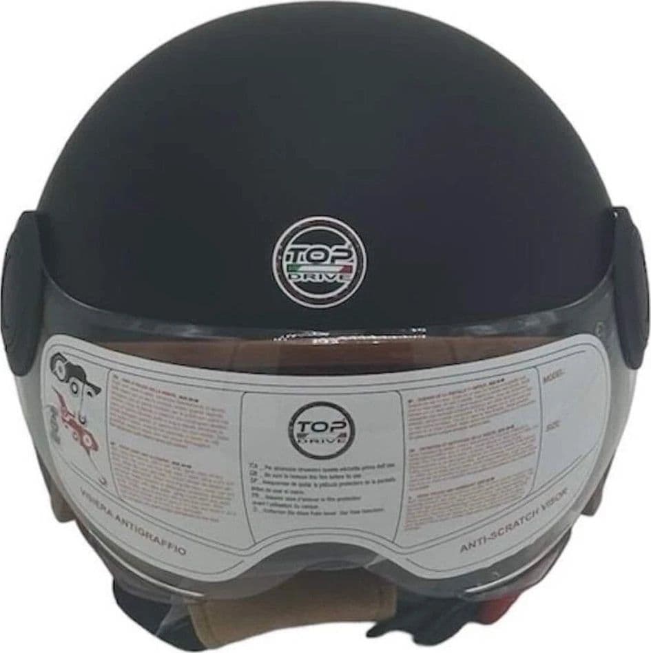 Casco Per Moto 'Sirio Matt' Nero - Tg. L - Bricogo in Jet e Demi-Jet BricoGo - Marano di Napoli, commercioVirtuoso.it