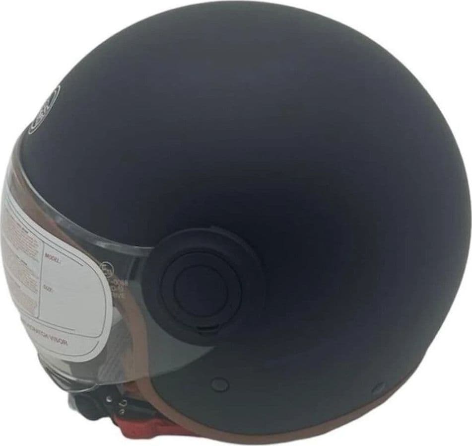 Casco Per Moto 'Sirio Matt' Nero - Tg. L - Bricogo in Jet e Demi-Jet BricoGo - Marano di Napoli, commercioVirtuoso.it