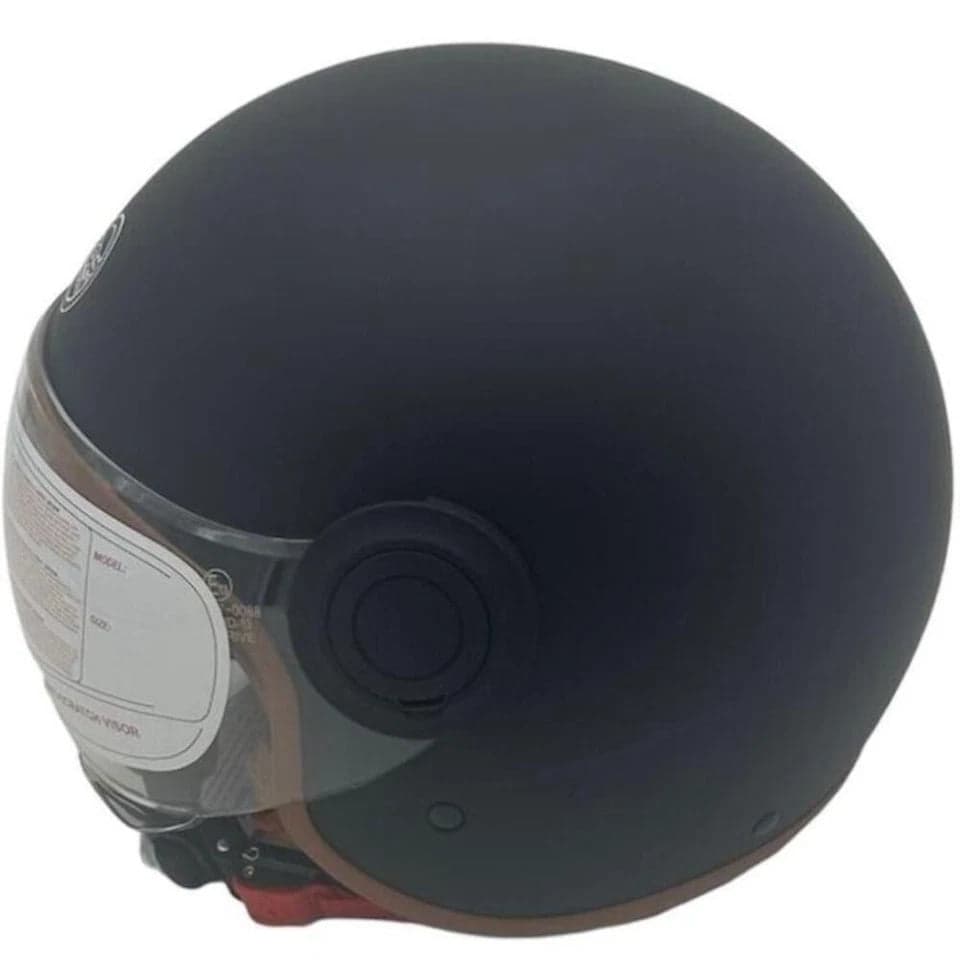 Casco Per Moto 'Sirio Matt' Nero - Tg. L - Bricogo in Jet e Demi-Jet BricoGo - Marano di Napoli, commercioVirtuoso.it