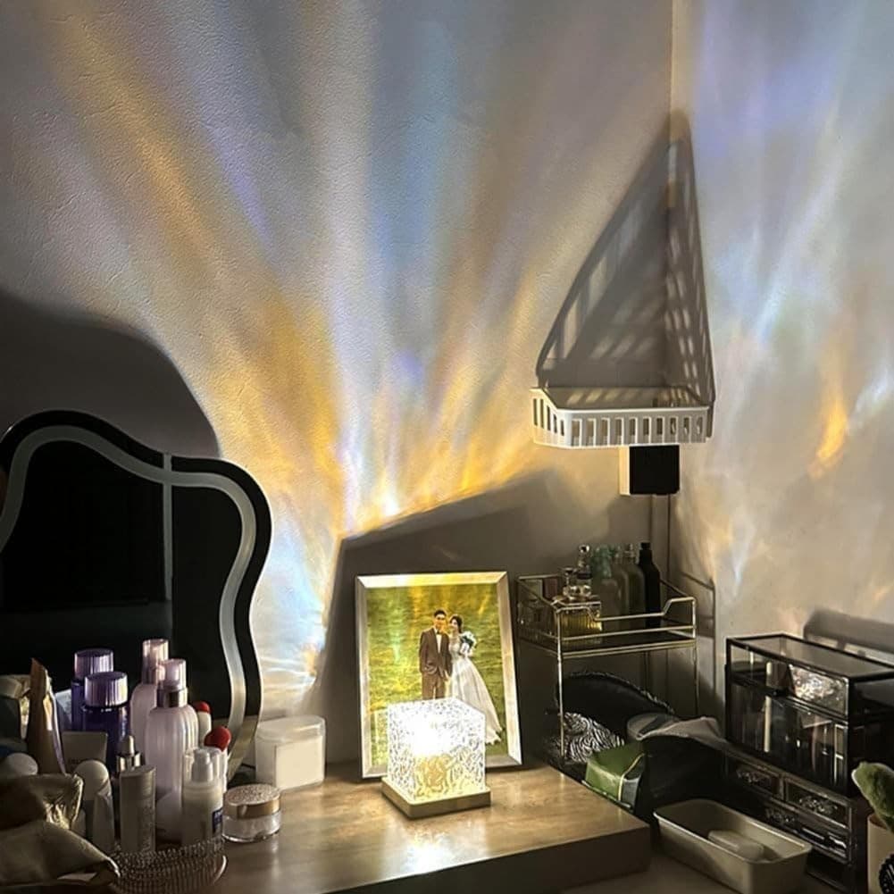 Lampada Aurora Northern Lights Wave-Cube Proiettore 16 Colori con Effetto D'Acqu in Luci notturne per bambini CL Store - Battipaglia, commercioVirtuoso.it