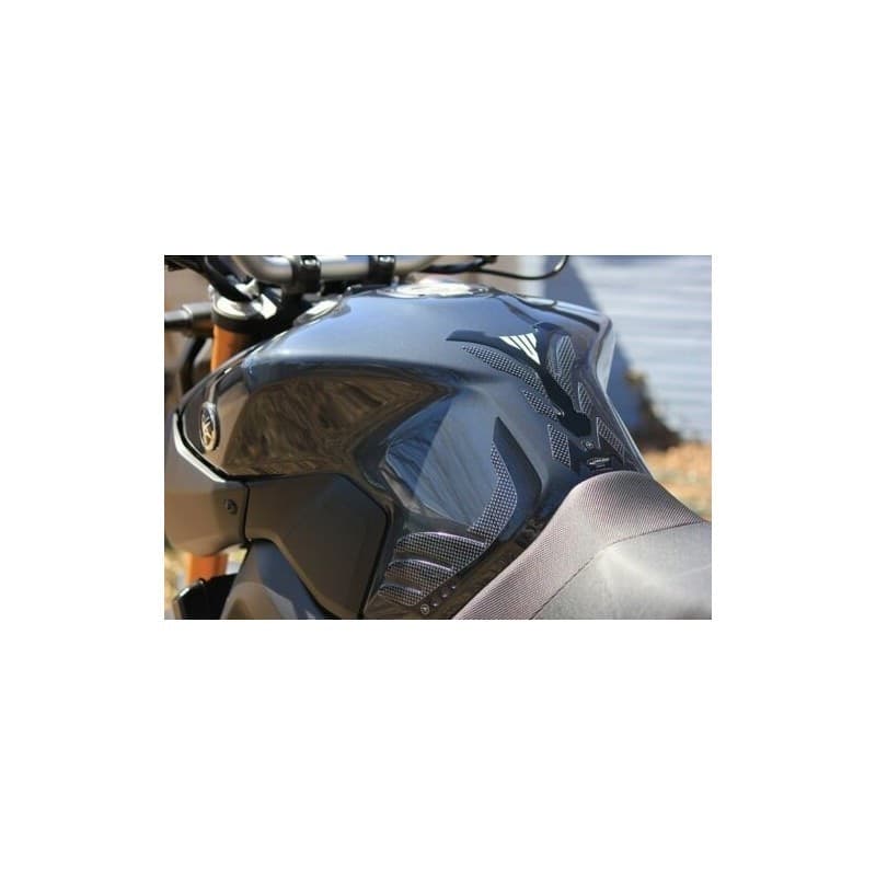 KIT ADESIVI 3D PROTEZIONI LATERALI E SERBATOIO COMPATIBILI CON YAMAHA FZ-09 in Paraserbatoio LabelBike - Bibbiano, commercioVirtuoso.it