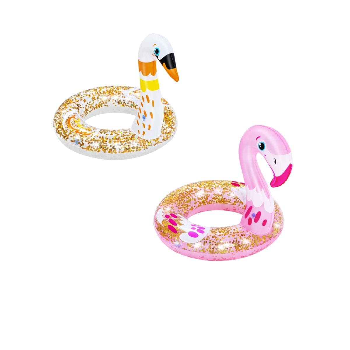 ANELLO CIGNO/FENICOTTERO GLITTER ART. 36306 25