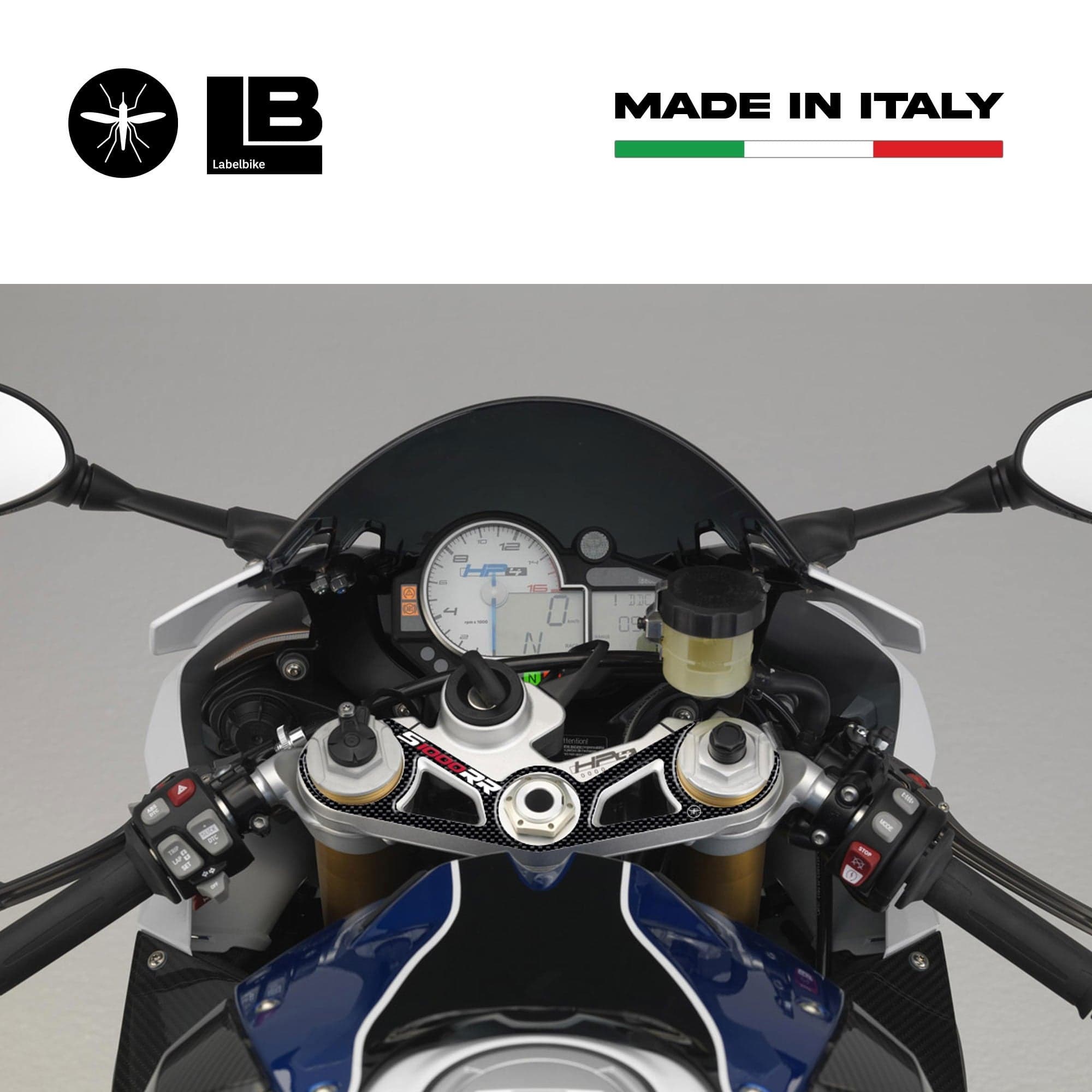 KIT S1000 RR 3 ADESIVI 3D PROTEZIONI COMPATIBILI CON MOTO BMW S1000RR 2012-2014 in Decalcomanie adesivi e magneti LabelBike - Bibbiano, commercioVirtuoso.it