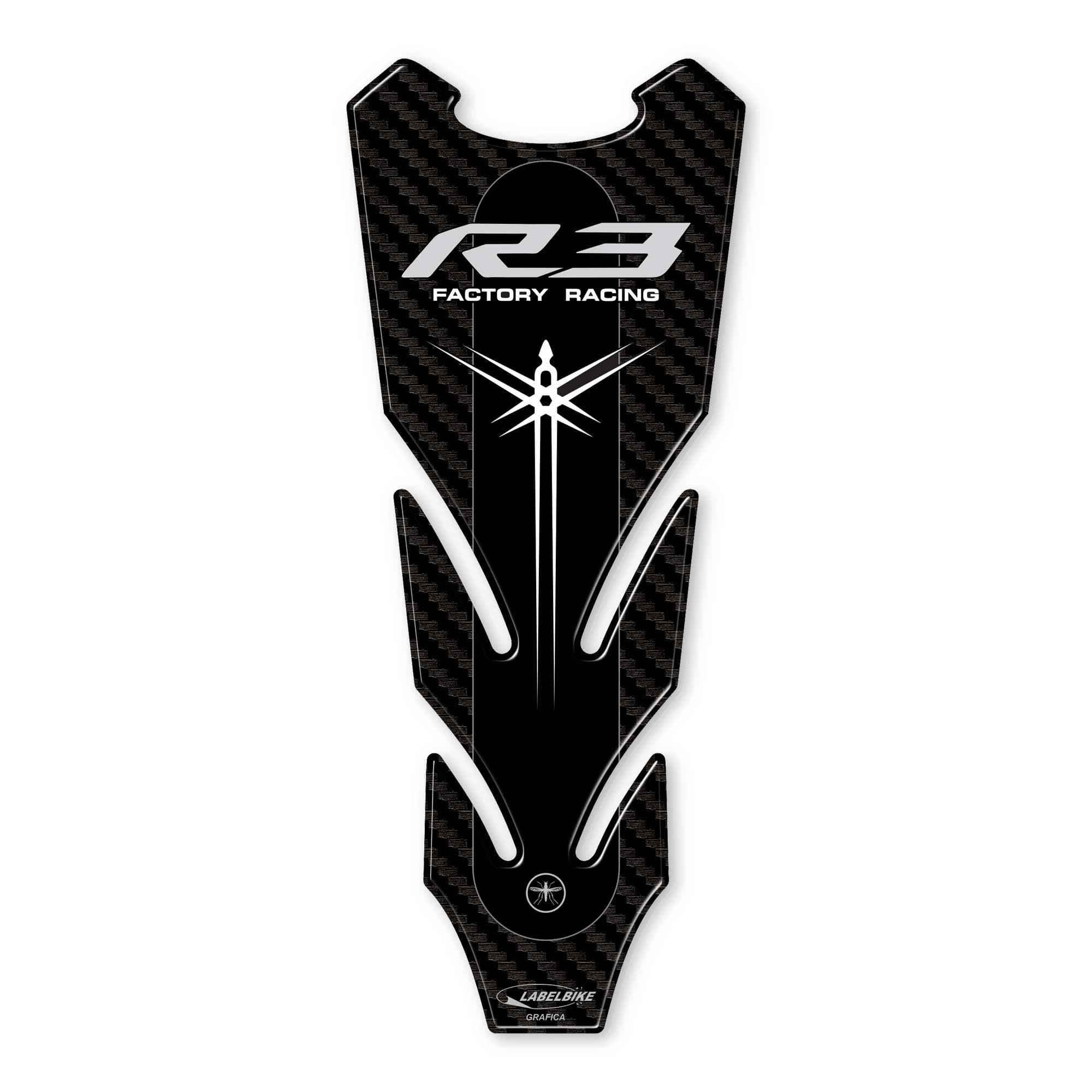 Paraserbatoio moto compatibile con Yamaha YZF R3