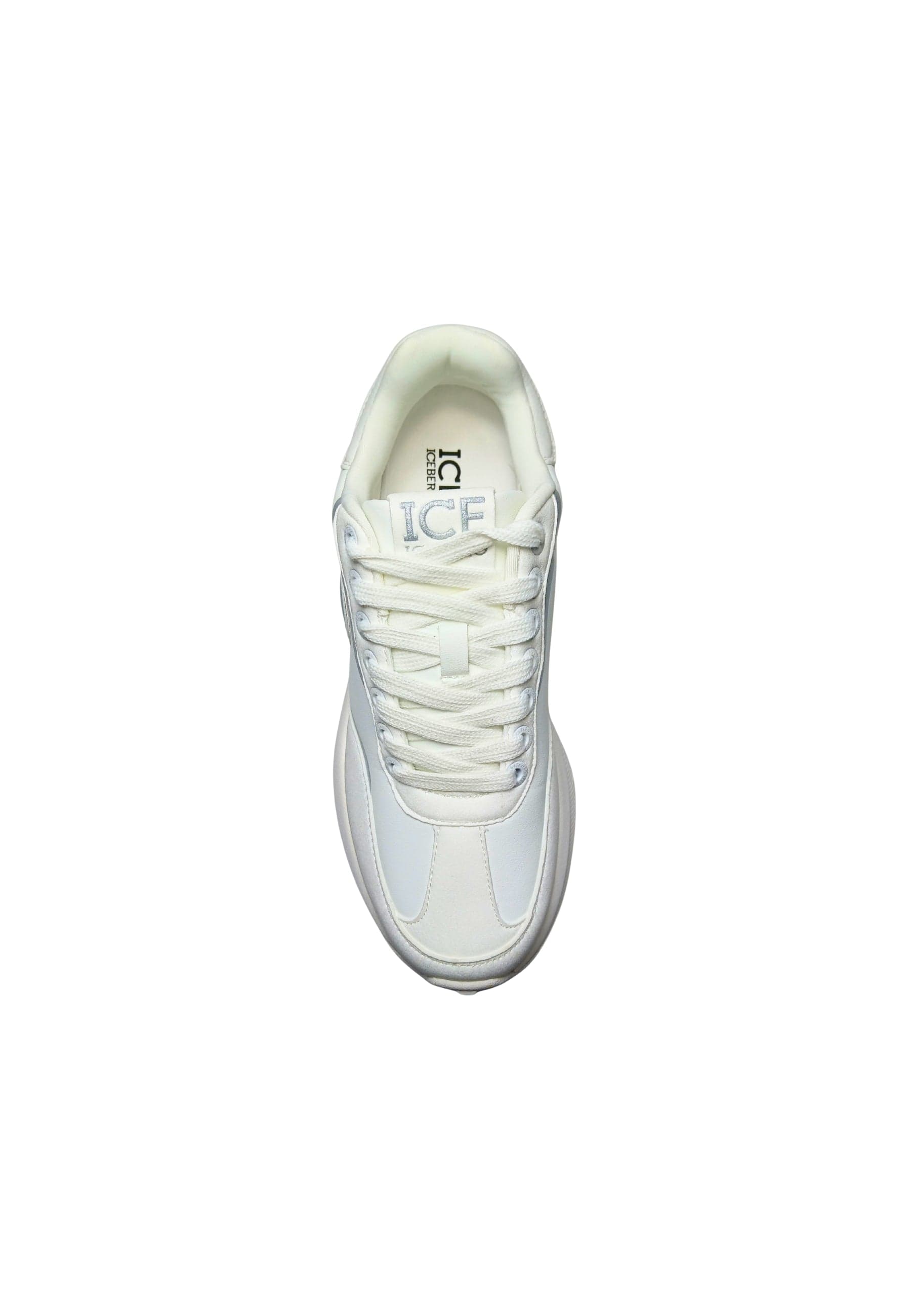 ICEBERG Scarpe Adulto unisex Iceberg Sneakers silhouette sportiva total white. da uomo in Sneaker casual Drestige - Casamassima, commercioVirtuoso.it