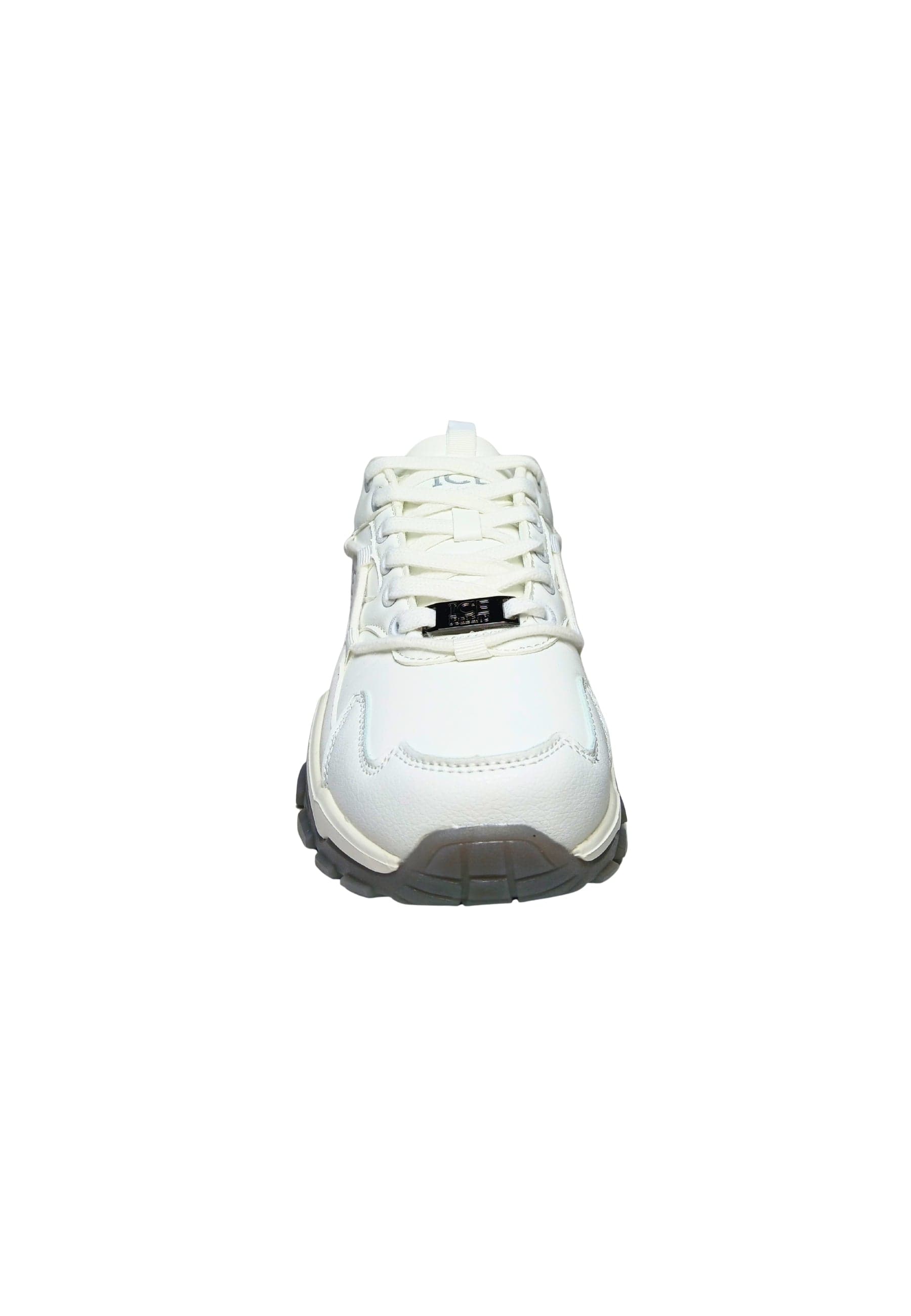 ICEBERG Scarpe Adulto unisex Iceberg Sneakers sportiva. Tomaia in pelle, inserti in camoscio. Total white. da uomo in Sneaker casual Drestige - Casamassima, commercioVirtuoso.it