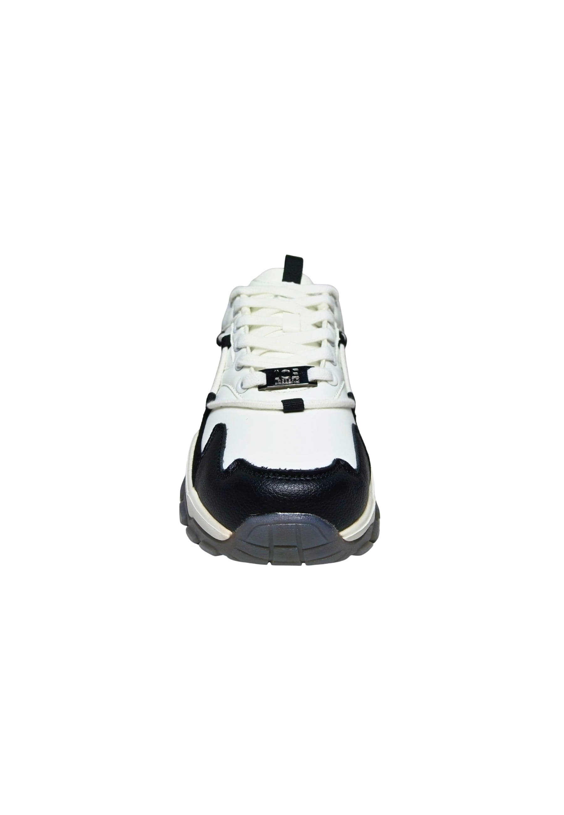 ICEBERG Scarpe Adulto unisex Iceberg Sneakers sportiva. Tomaia in pelle, inserti in camoscio. Dettagli white/black da uomo in Sneaker casual Drestige - Casamassima, commercioVirtuoso.it