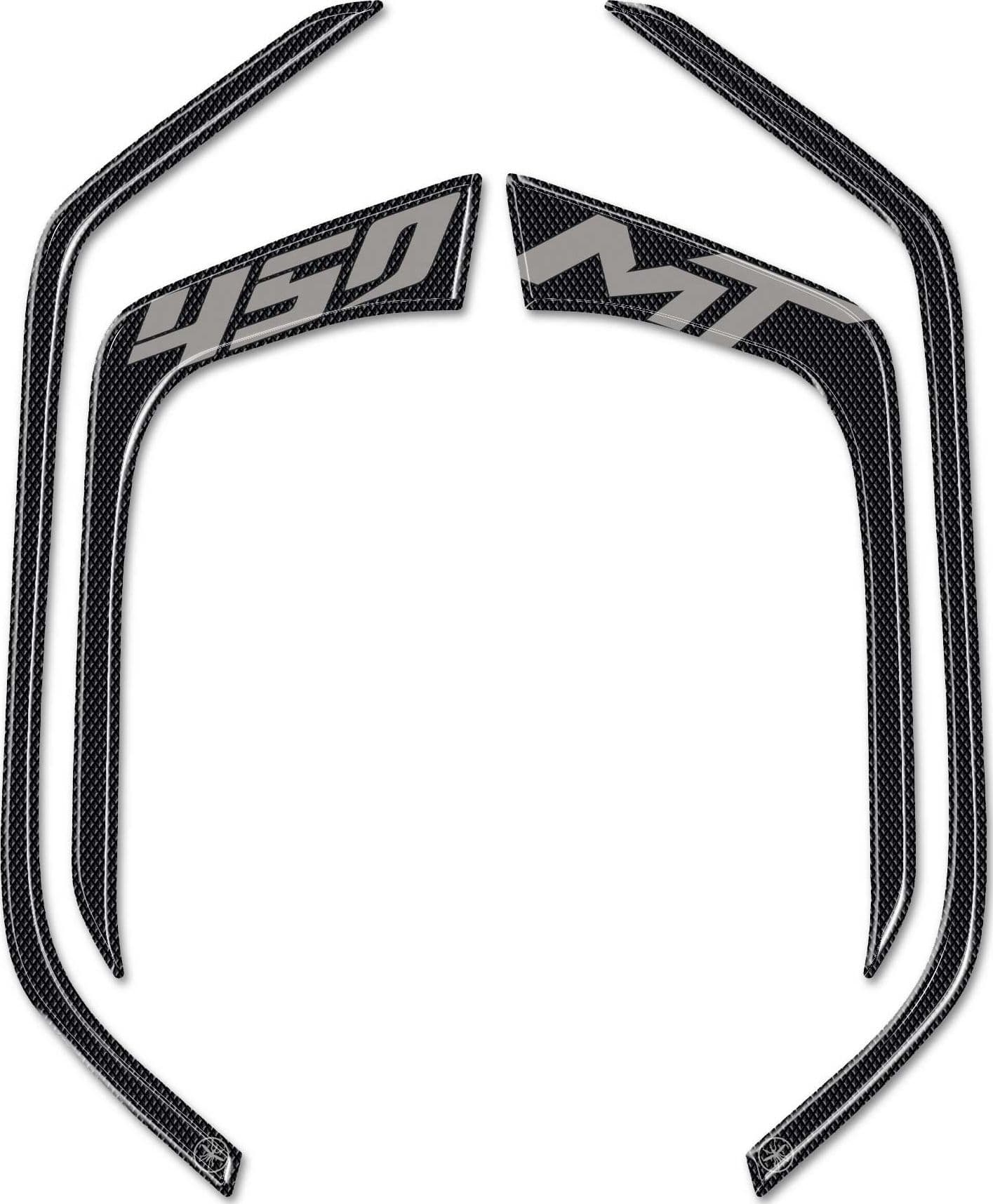 Adesivi Gel 3D Protezioni per maniglie moto compatibili con CFMOTO 450MT in Decalcomanie adesivi e magneti LabelBike - Bibbiano, commercioVirtuoso.it