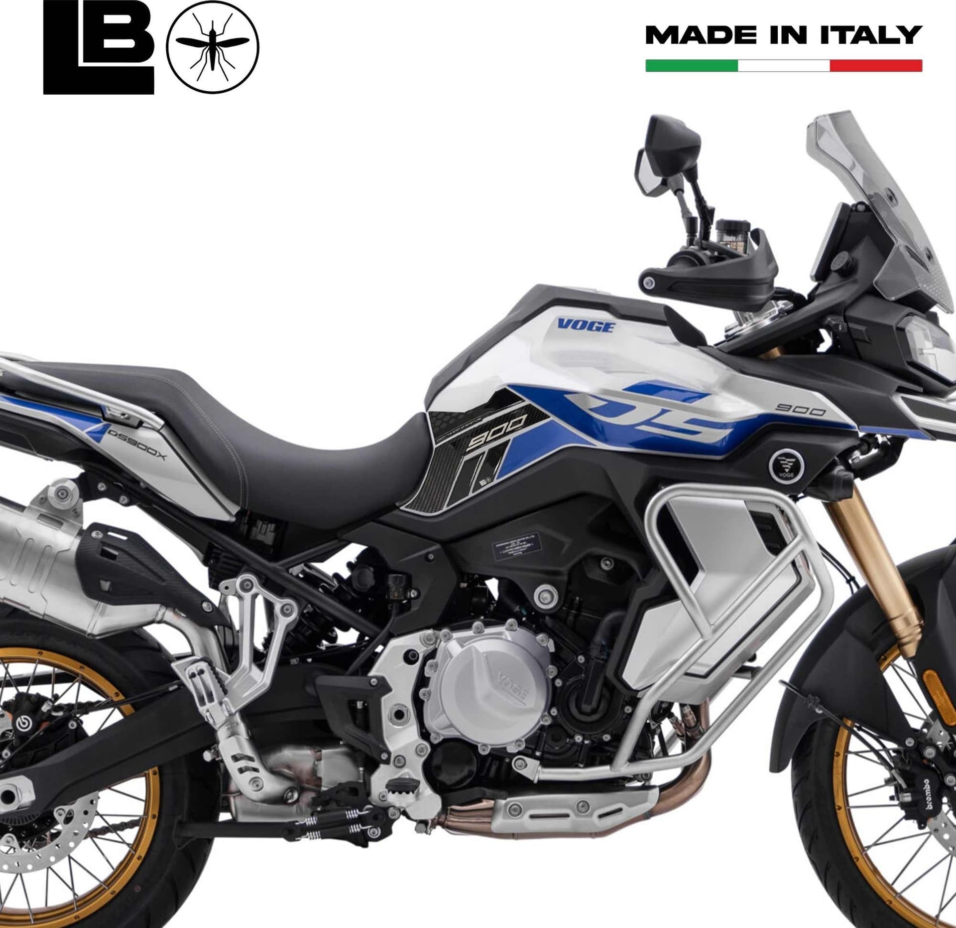 Adesivi Protezioni laterali serbatoio compatibili con Voge Valico 900DSX 2024 in Decalcomanie adesivi e magneti LabelBike - Bibbiano, commercioVirtuoso.it