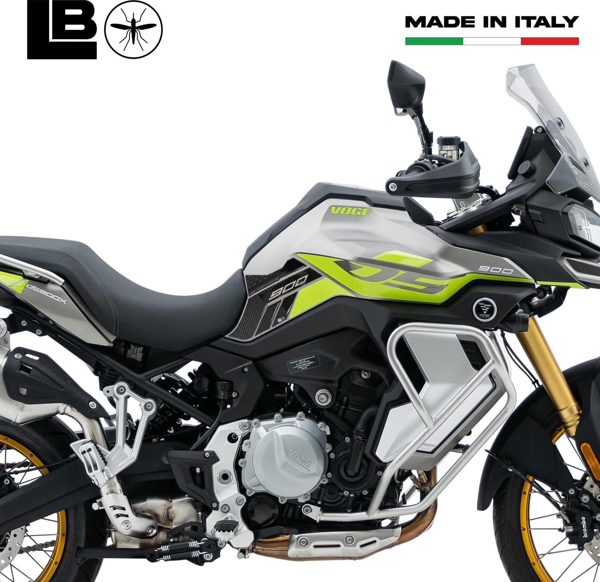 Adesivi Protezioni laterali serbatoio compatibili con Voge Valico 900DSX 2024 in Decalcomanie adesivi e magneti LabelBike - Bibbiano, commercioVirtuoso.it