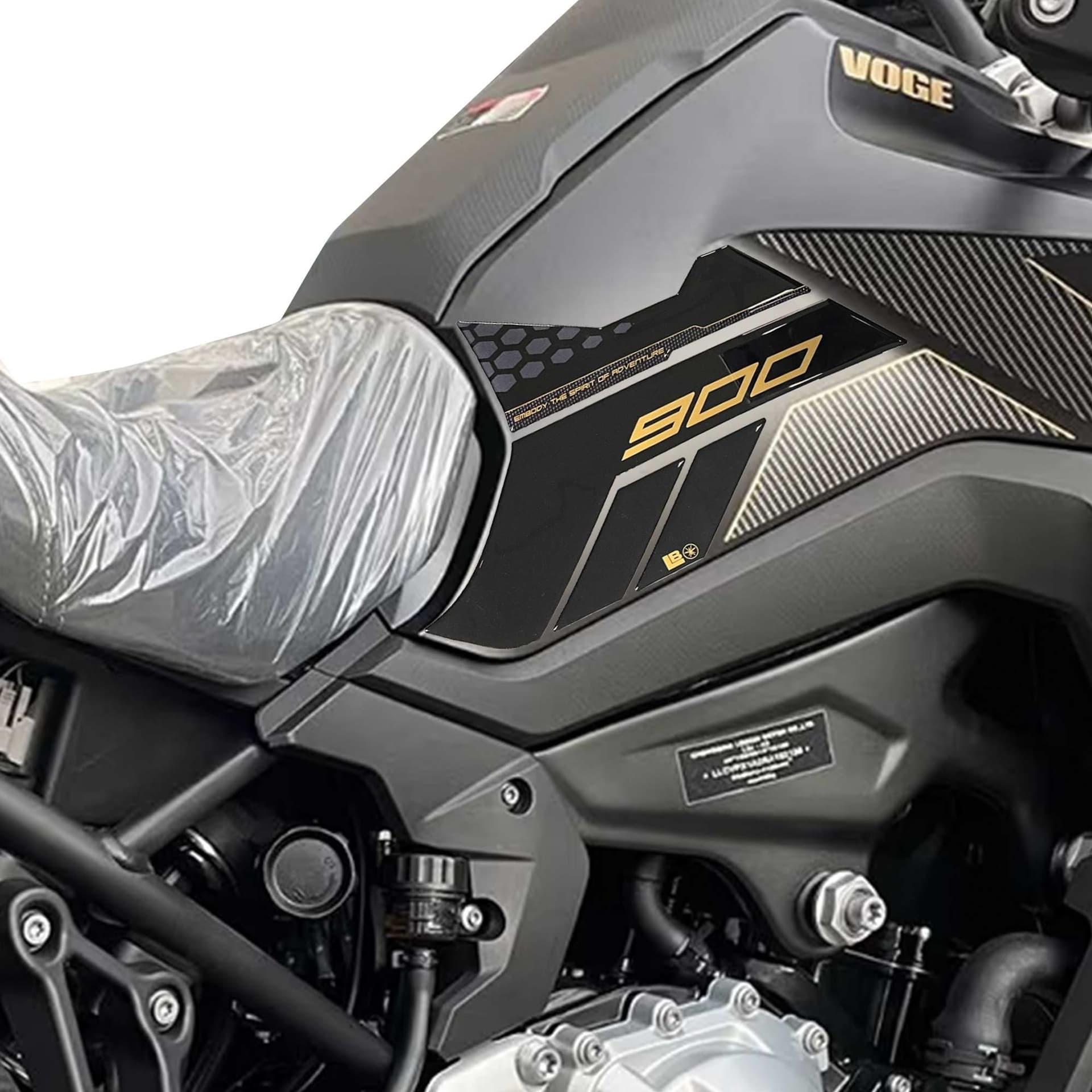 Adesivi Protezioni laterali serbatoio compatibili con Voge Valico 900DSX 2024 in Decalcomanie adesivi e magneti LabelBike - Bibbiano, commercioVirtuoso.it