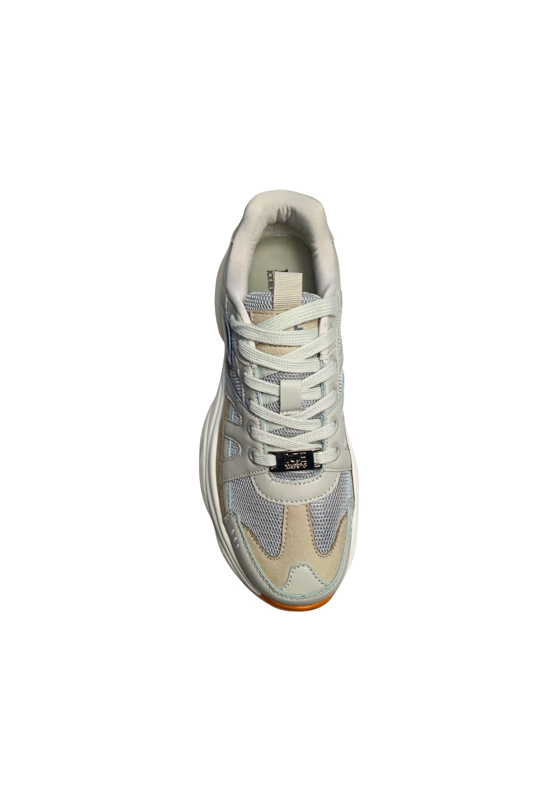 ICEBERG Scarpe Adulto unisex Iceberg Sneakers sportiva color beige . Logo laterale, chiusura lacci. da uomo in Sneaker casual Drestige - Casamassima, commercioVirtuoso.it