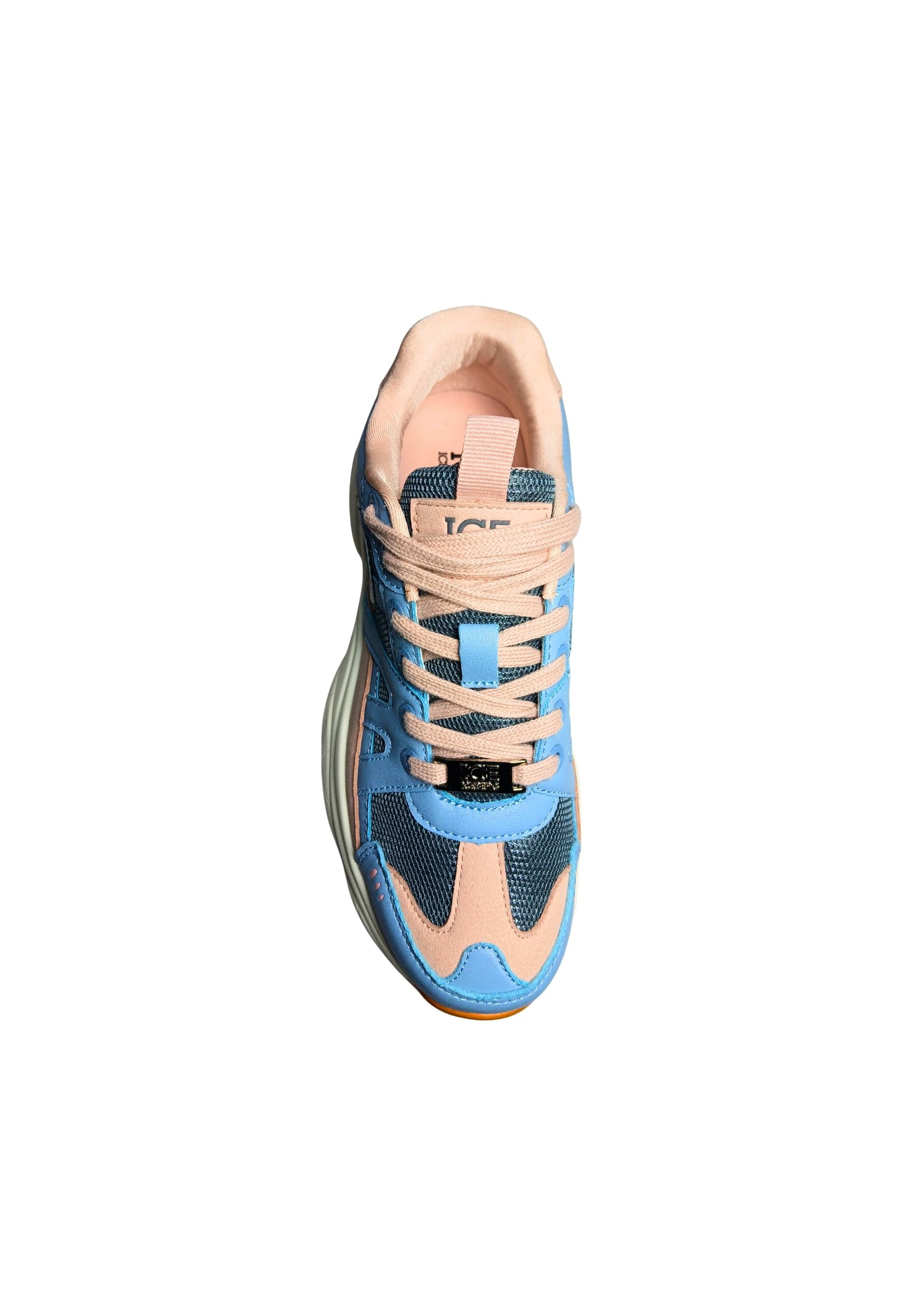 ICEBERG Scarpe Adulto unisex Iceberg Sneakers sportiva multicolor Sky Blue. Logo laterale, chiusura lacci. da uomo in Scarpe da corsa su strada Drestige - Casamassima, commercioVirtuoso.it
