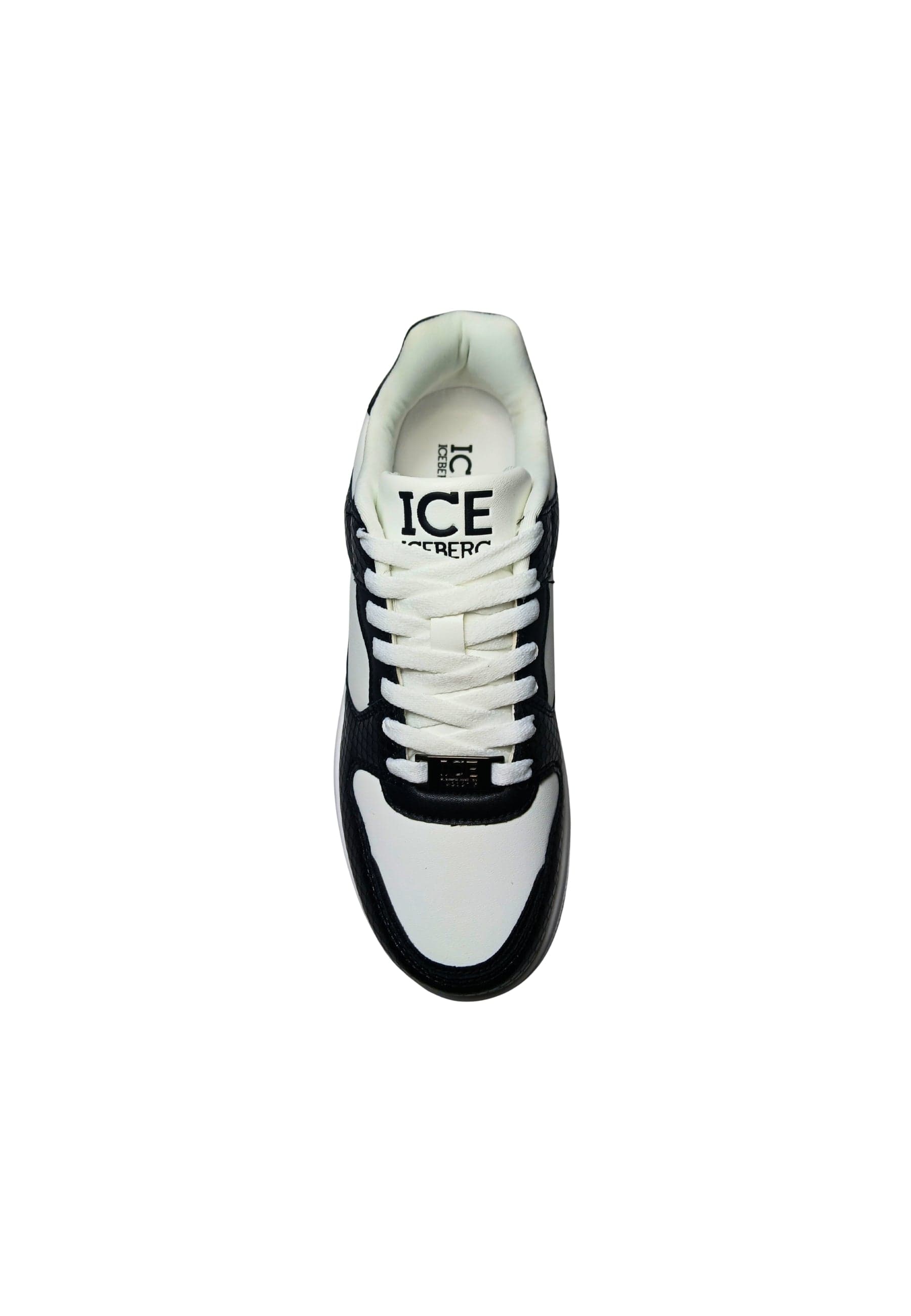 ICEBERG Scarpe Adulto unisex Iceberg Sneakers basse Black, stampa serpente, brand logo laterale. da uomo in Sneaker casual Drestige - Casamassima, commercioVirtuoso.it