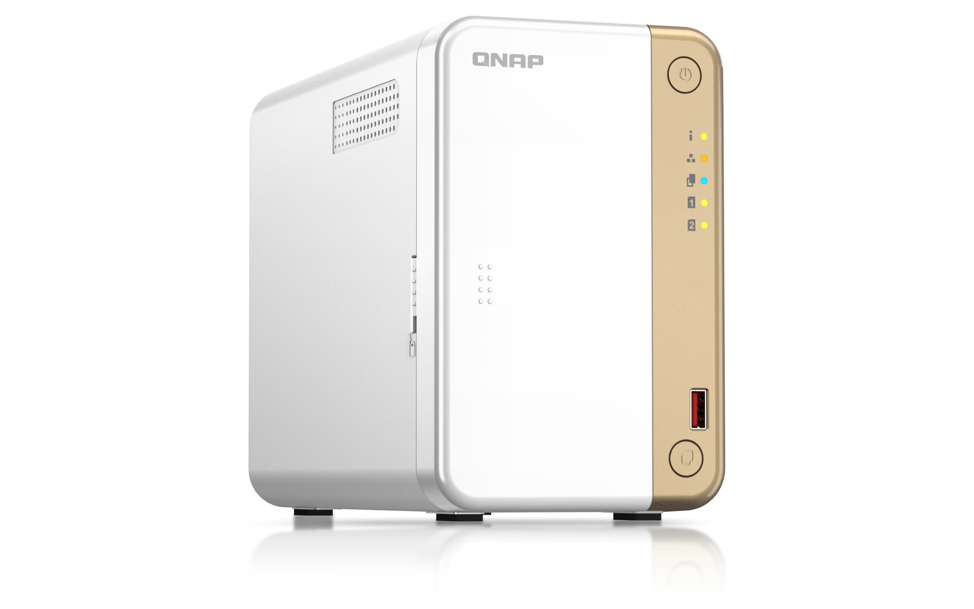 NAS TS-262 Qnap Tower 2Bay M.2/3.5" SSD/HDD Intel Celeron N4505 4GB DDR4 in  Innovamy.it - Milano, commercioVirtuoso.it