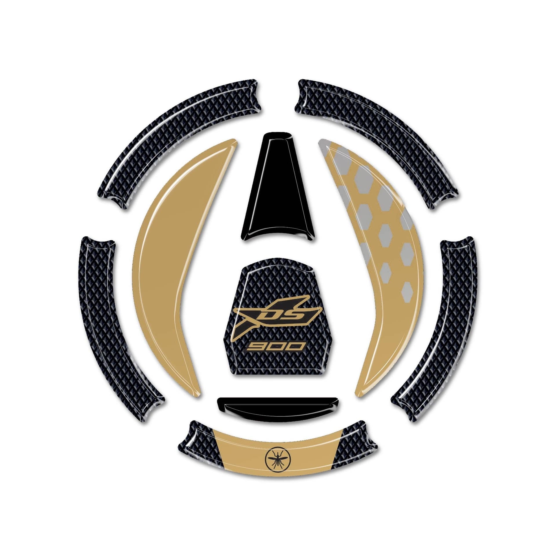 Adesivo Protezione tappo serbatoio moto compatibile con Voge Valico 900DSX 2024 in Decalcomanie adesivi e magneti LabelBike - Bibbiano, commercioVirtuoso.it