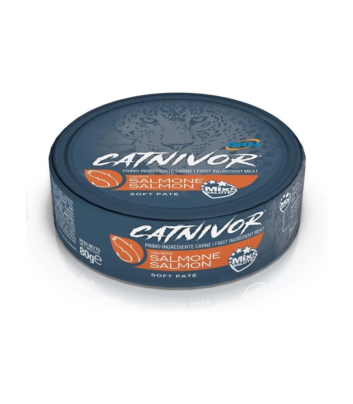 Drn Catnivor gusto Salmone per Gatti Adulti 80gr - 2