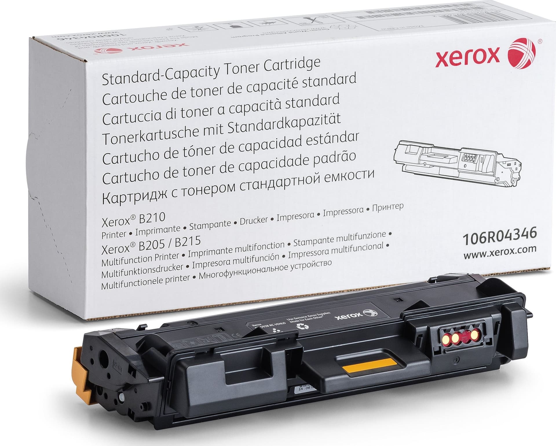 Toner Originale Xerox cod. 106R04346 /B215 per B210VDNI da 1.500 pag.