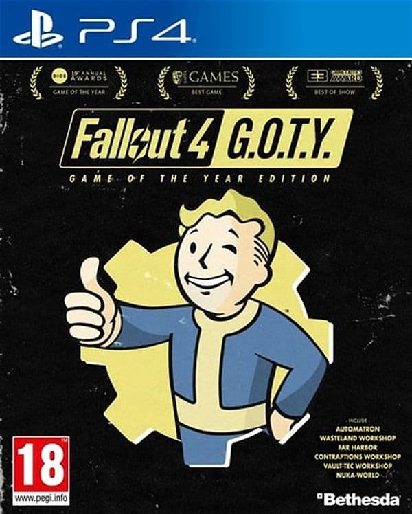 Fallout 4 Game Of The Year (Goty) PS4 UK