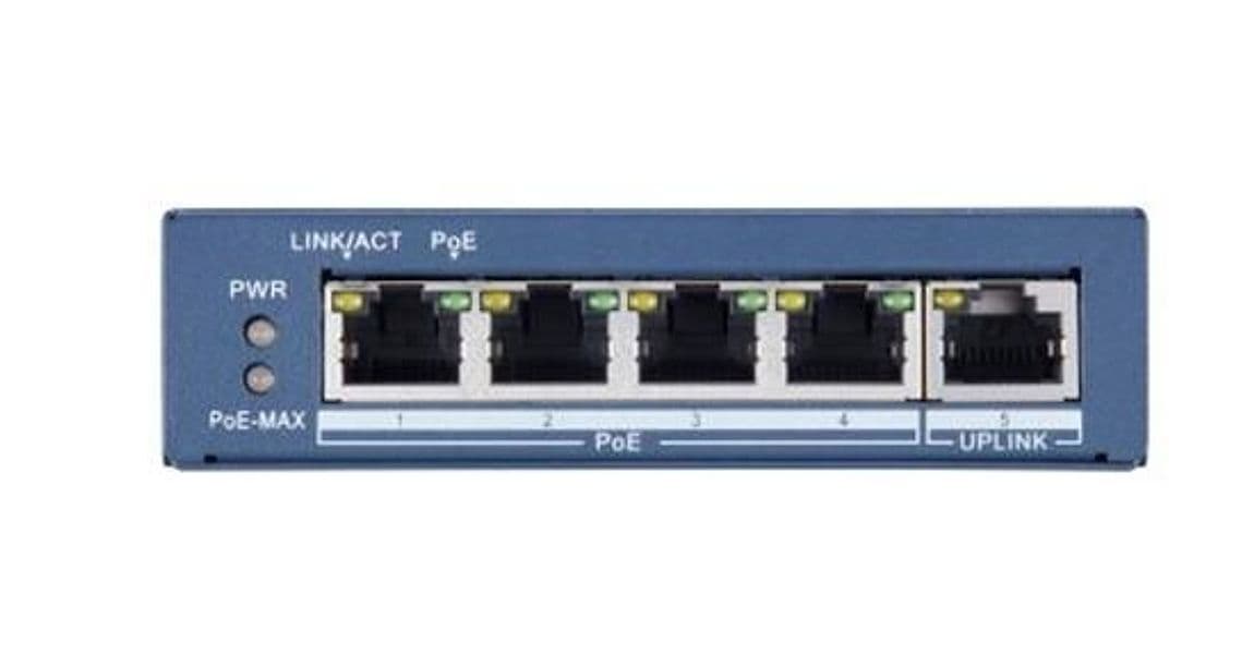 4 poe 1000m + 1 1000m - DS-3E0505P-E in  eWeki - Napoli, commercioVirtuoso.it