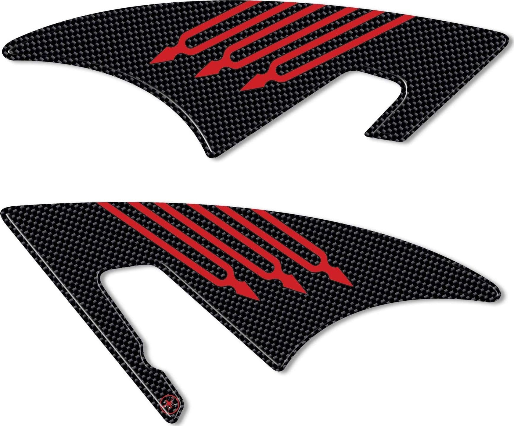2 ADESIVI 3D carbon compatibili per YAMAHA TMAX 530 protezioni PIEDI PASSEGGERO in Decalcomanie adesivi e magneti LabelBike - Bibbiano, commercioVirtuoso.it