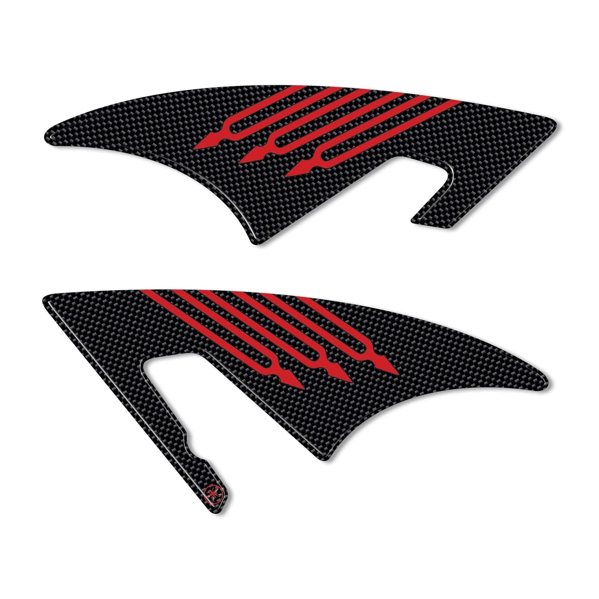 2 ADESIVI 3D carbon compatibili per YAMAHA TMAX 530 protezioni PIEDI PASSEGGERO in Decalcomanie adesivi e magneti LabelBike - Bibbiano, commercioVirtuoso.it