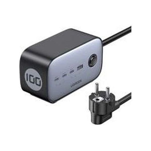 Ugreen diginest pro 1 presa(e) ac tipo c 1,8 m 4 3680 w nero - 60167