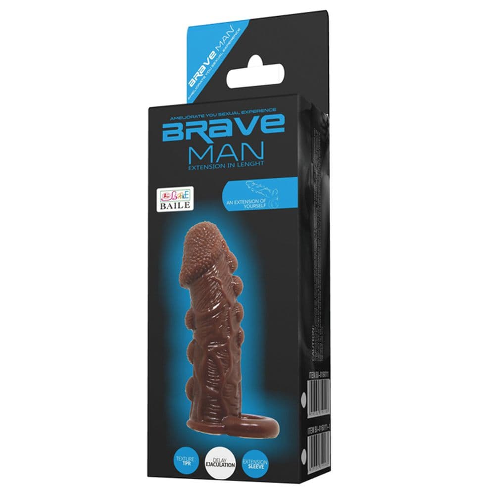 Guaina prolunga fallica per il pene morbida elastica con stimolatori vaginali in Guaine e prolunghe per il pene Kondorama - Martinsicuro, commercioVirtuoso.it