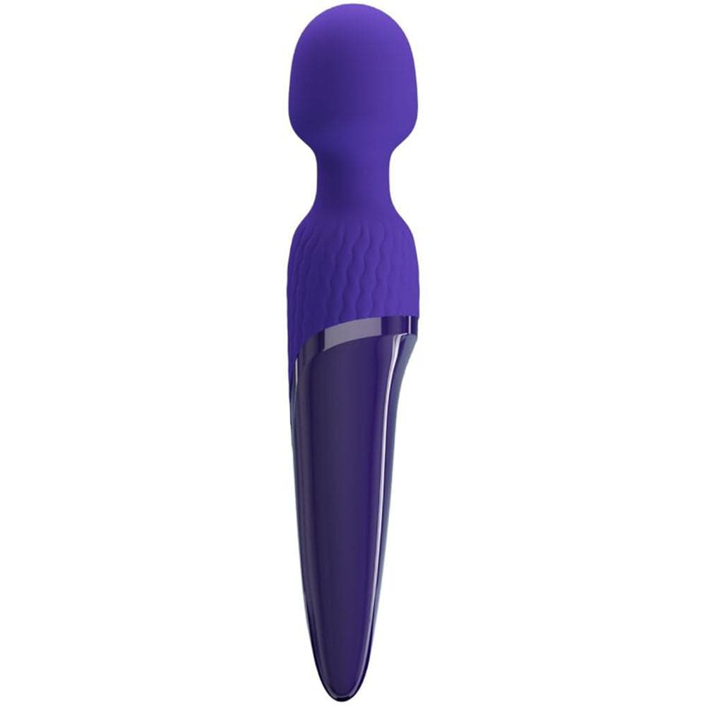 Pretty love massaggiatore in silicone viola auto riscaldante ricaricabile USB in Massaggiatori elettrici manuali Kondorama - Martinsicuro, commercioVirtuoso.it