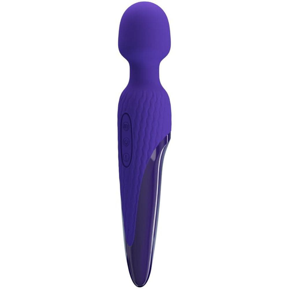 Pretty love massaggiatore in silicone viola auto riscaldante ricaricabile USB in Massaggiatori elettrici manuali Kondorama - Martinsicuro, commercioVirtuoso.it