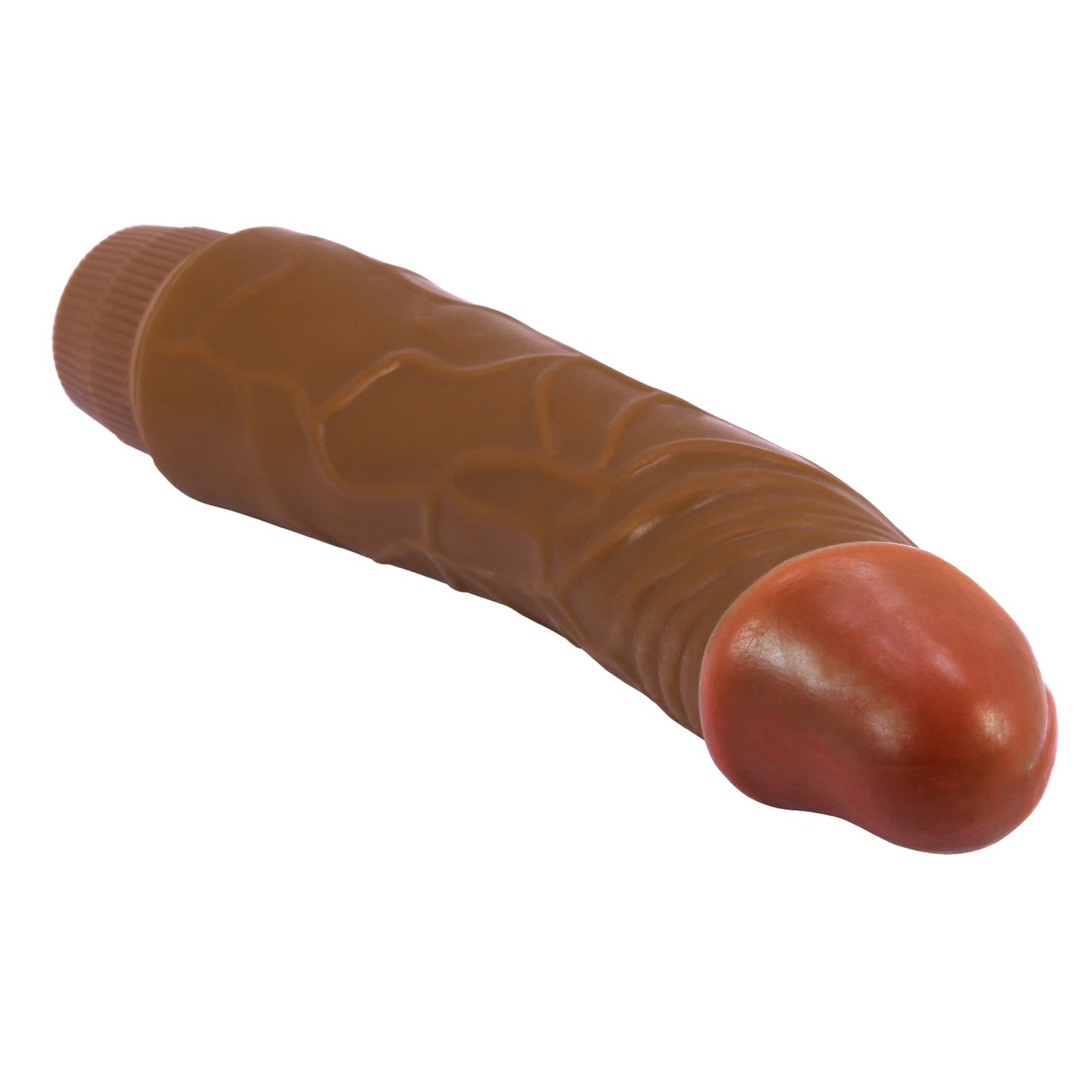 Vibratore dildo realistico anale vaginale vibrante marrone 195 mm in Vibratori G-Spot Kondorama - Martinsicuro, commercioVirtuoso.it