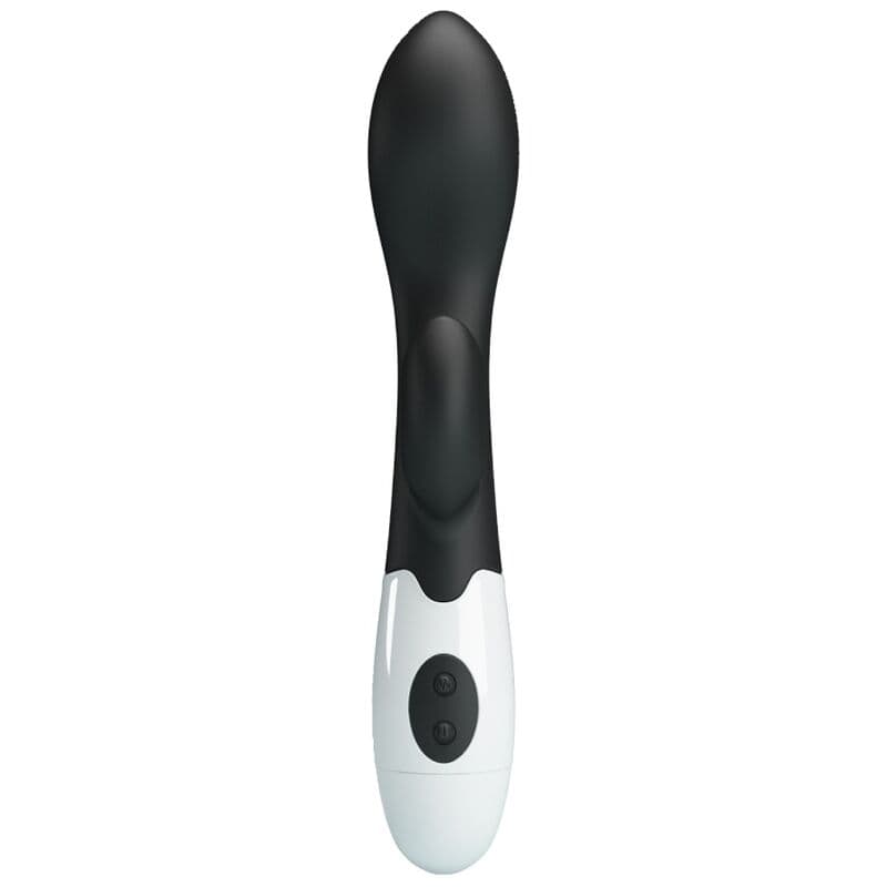 Pretty Love Brighty vibratore rabbit in silicone nero silenzioso 30 funzioni cm 20 x 3 in Vibratori Rabbit Kondorama - Martinsicuro, commercioVirtuoso.it