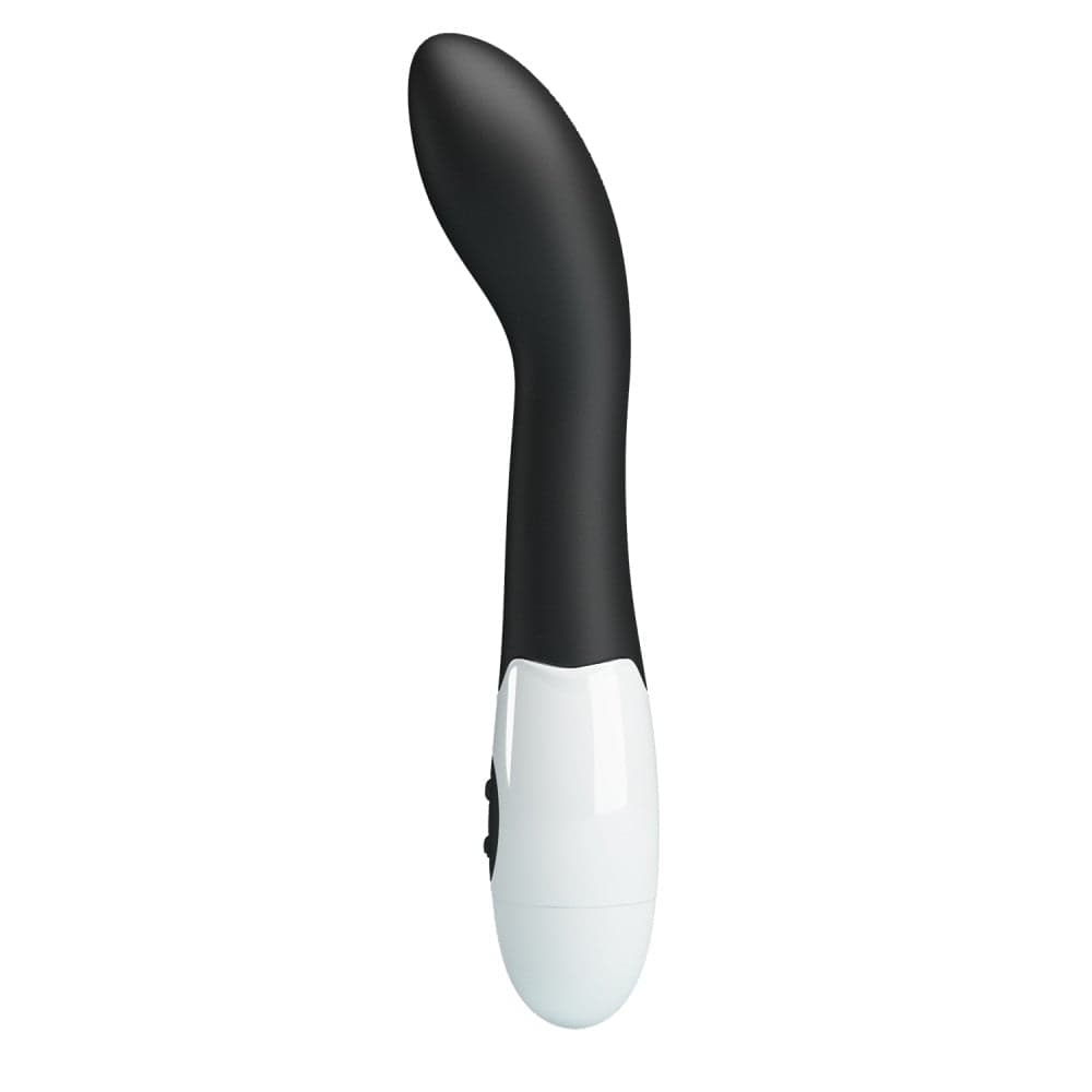 PRETTY LOVE BISHOP vibratore femminile in silicone nero 30 funzioni cm 18 in prodotto Kondorama - Martinsicuro, commercioVirtuoso.it