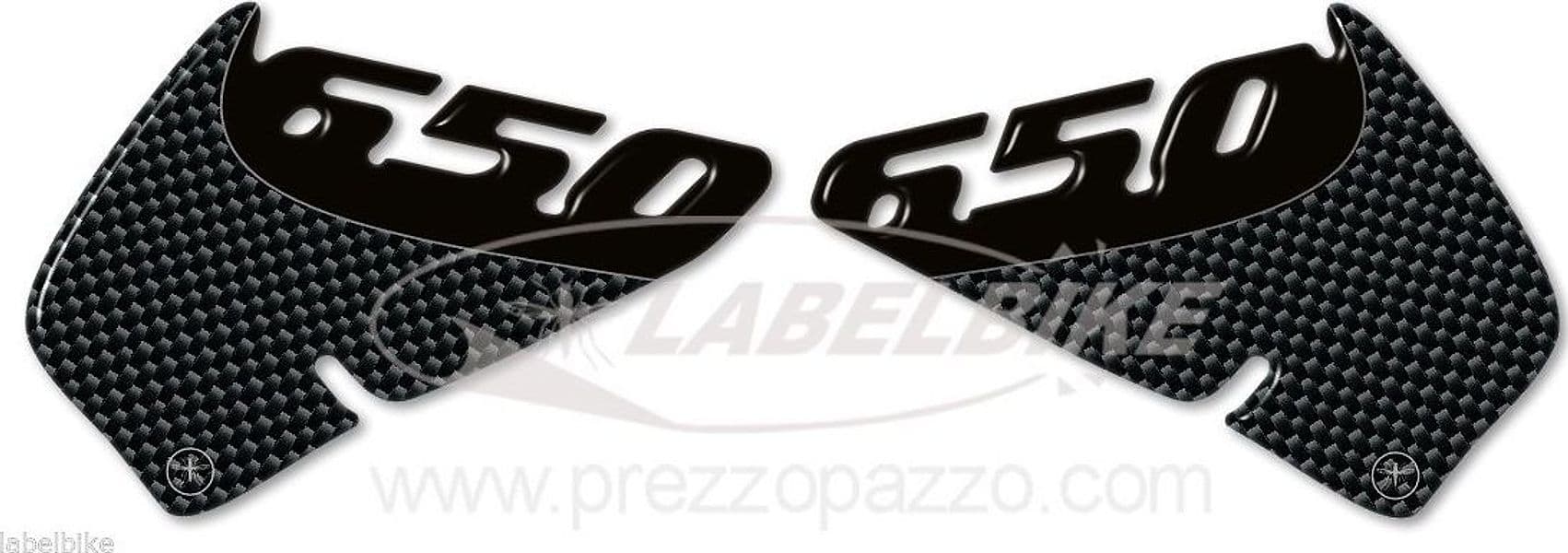 PROTEZIONI LATERALI SERBATOIO gel 3D compatibili per MOTO KAWASAKI ER-6n 2007-11 in Paraserbatoio LabelBike - Bibbiano, commercioVirtuoso.it