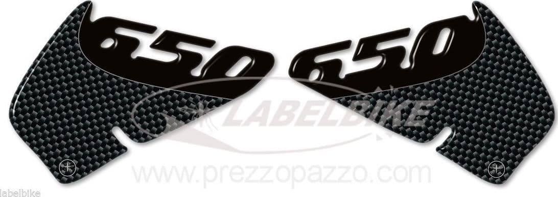 PROTEZIONI LATERALI SERBATOIO gel 3D compatibili per MOTO KAWASAKI ER-6n 2007-11 in Paraserbatoio LabelBike - Bibbiano, commercioVirtuoso.it