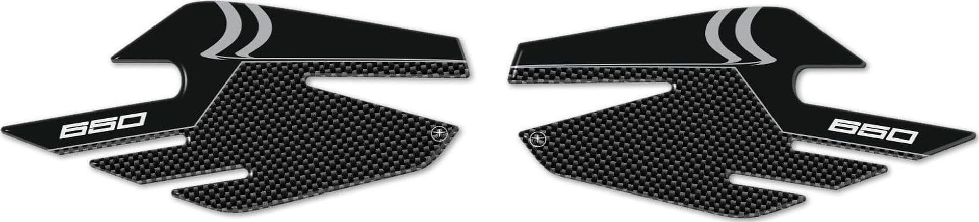 2 PROTEZIONI ginocchia LATERALI SERBATOIO compatibili x MOTO KAWASAKI ninja 650 in Paraserbatoio LabelBike - Bibbiano, commercioVirtuoso.it
