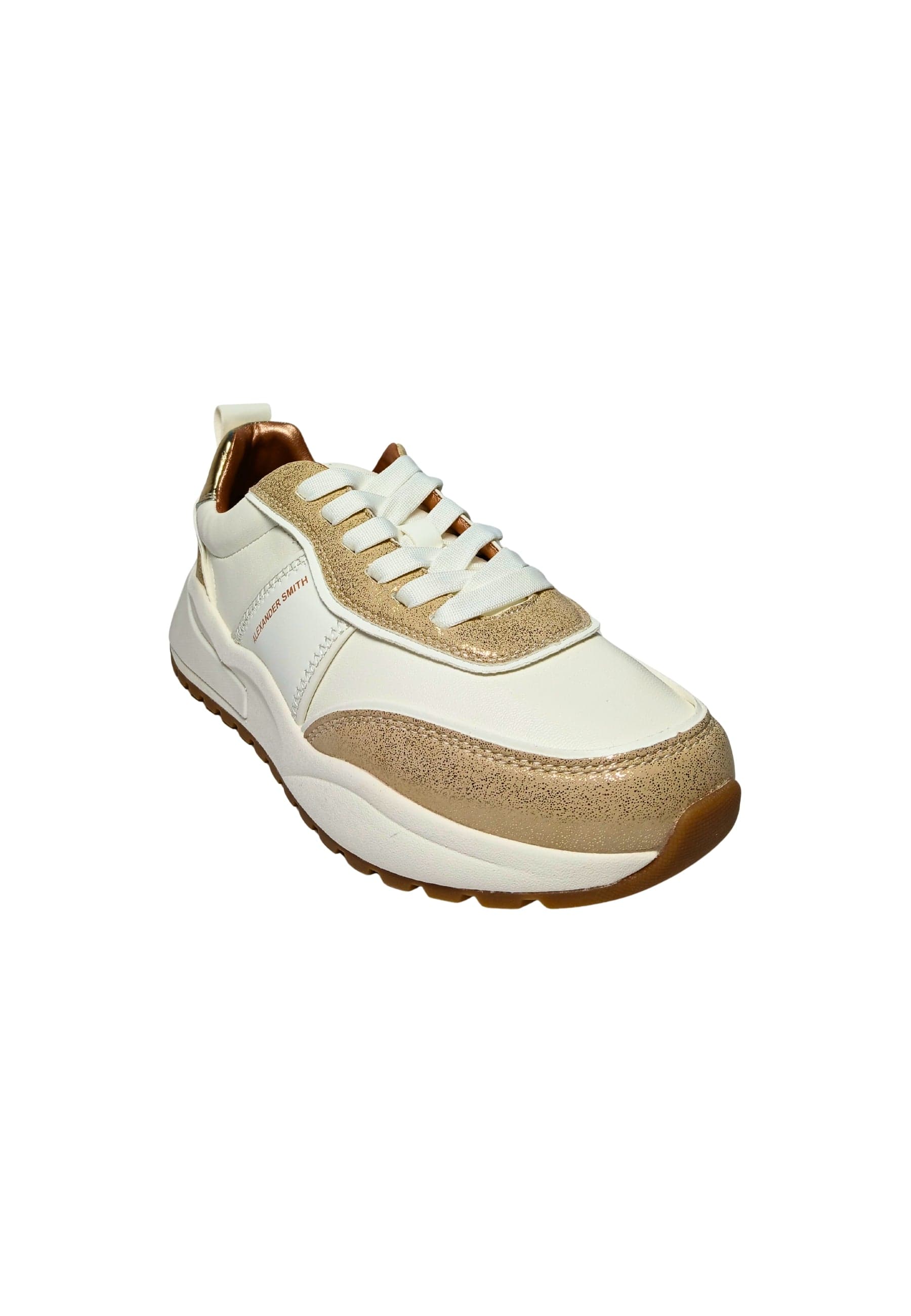 ALEXANDER SMITH Scarpe Donna Alexander Smith Eco-Dover Woman White Gold da donna in Sneaker casual Drestige - Casamassima, commercioVirtuoso.it